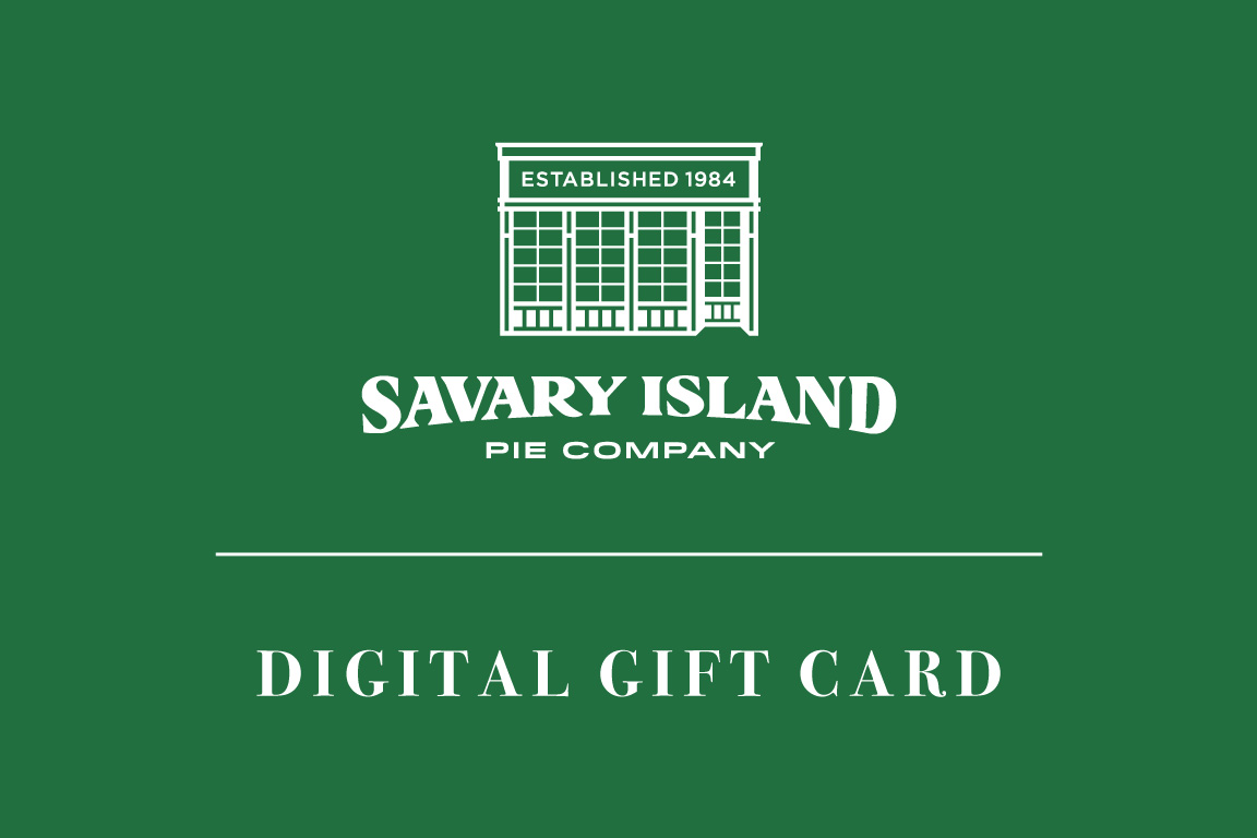 Savary Island eGift Card - Redeemable Online Only - Savary Island Pie Company